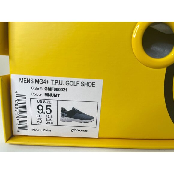 G/FORE MG4+ TPU GOLF SHOES MONUMENT MENS 9.5US - Picture 7 of 7